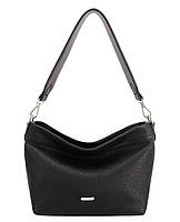 Женская черная повседневная сумка David Jones красивая черная сумка на плече кросс-боди эко-кожа