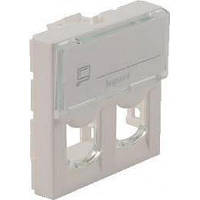 Рамка LEGRAND Mosaic2хRJ45 Keystone 078610 YTR