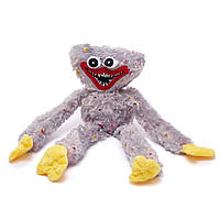 Мягкая игрушка обнимашка Хаги Ваги Unbranded сиреневый с блёстками и звездочками 40 см с липу UL, код: 7719651