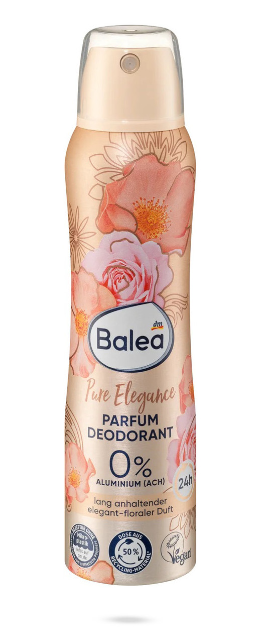 Парфумований дезодорант Balea Pure Elegance 150 мл