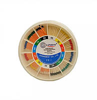 Штифты бумажные и гуттаперчевые Gapadent 120 + 200 шт 045-080