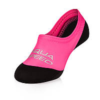 Шкарпетки для басейну Aqua Speed NEO SOCKS 6099 чорний, рожевий Діт 20-21 original Акція Знижка