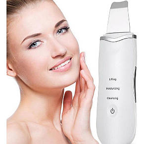 Ультразвуковий скрабер для очищення обличчя Ultrasonic Shovel Beauty Start, фото 3