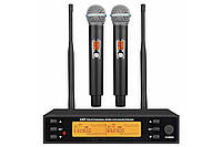 DV AUDIO PGX-24MKII Hand Dual Радиосистема UHF 606-667.7MHz, два ручных микрофона