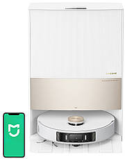Робот-пилосос з вологим прибиранням Dreame Bot L20 Ultra Complete White, фото 3