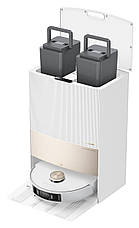 Робот-пилосос з вологим прибиранням Dreame Bot L20 Ultra Complete White, фото 4