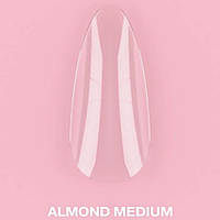 LUNA Gel Tips Almond Medium Гелеві тіпси, 500 шт