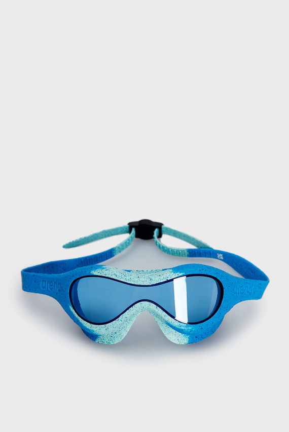 Окуляри-маска для плавання Arena SPIDER KIDS MASK бірюзовий, блакитний Діт OSFM original Акція Знижка