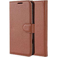 Чехол-книжка Litchie Wallet для Apple iPhone 12 Pro Max Brown US, код: 6670479