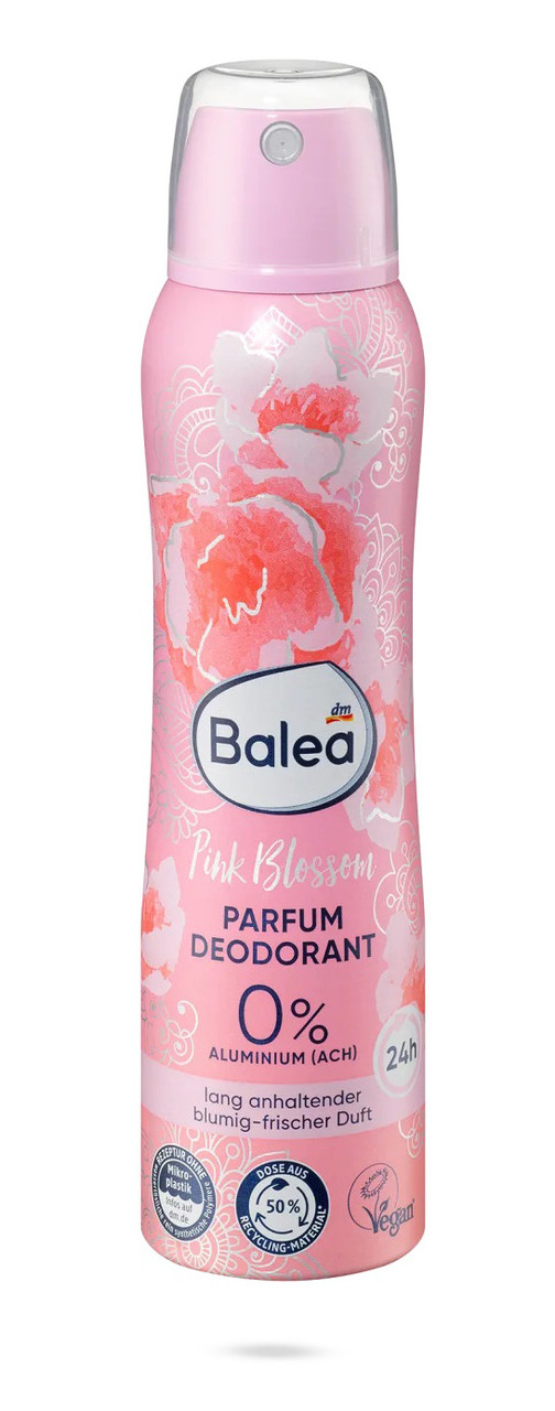 Парфюмированный дезодорант Balea Pink Blossom 150 мл, цена: 90