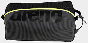 Сумка Arena SPIKY III POCKET BAG темно-димчастий, неоново-жовтий Уні ‎34 x 12 x 18 original Акція Знижка