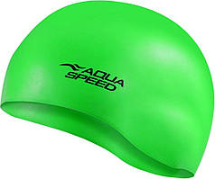 Шапка для плавання Aqua Speed MONO 6195 салатовий Уні OSFM original Акція Знижка