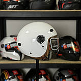 Дитячий шолом відкритий для мотоцикла, квадроцикла, самоката, велосипеда, фото 4