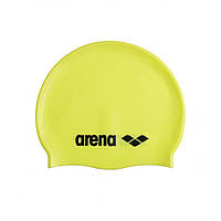 Шапка для плавання Arena CLASSIC SILICONE жовтий Уні OSFM original Акція Знижка