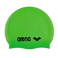 Шапка для плавання Arena CLASSIC SILICONE JR зелений Діт OSFM original Акція Знижка