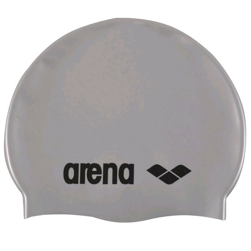 Шапка для плавання Arena CLASSIC SILICONE JR сріблястий Діт OSFM original Акція Знижка