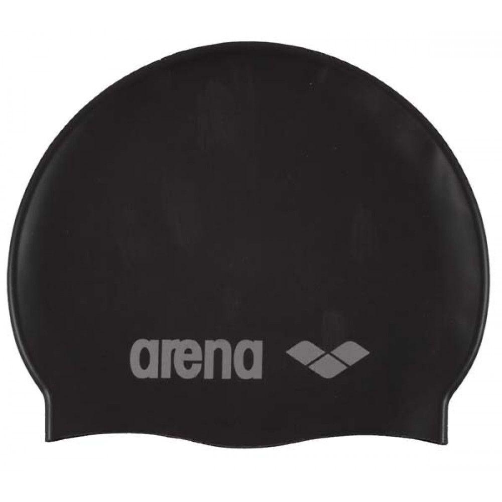 Шапка для плавання Arena CLASSIC SILICONE JR чорний Діт OSFM original Акція Знижка