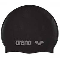 Шапка для плавання Arena CLASSIC SILICONE JR чорний Діт OSFM original Акція Знижка