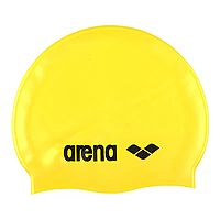 Шапка для плавання Arena CLASSIC SILICONE жовтий Уні OSFM original Акція Знижка