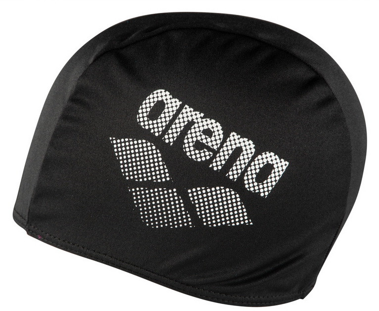 Шапка для плавання Arena POLYESTER II чорний Уні OFSM original Акція Знижка