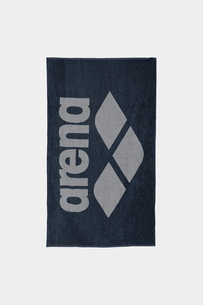 Рушник Arena POOL SOFT TOWEL темно-сірий Уні 90x150 см original Акція Знижка