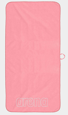 Рушник Arena SMART PLUS GYM TOWEL рожевий, білий Уні 50х100 см original Акція Знижка
