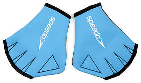 Рукавички для плавання Speedo AQUA GLOVE AU блакитний Уні S(8см) original Акція Знижка