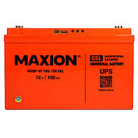 Акумулятор промисловий MAXION MXBP-OT 105-12K GEL (12V, 105А) з контролером