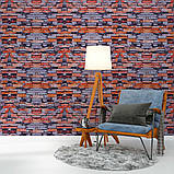 Декоративна 3D панель самоклейка під цеглу Катеринославський піщаник 700х770х6мм (045) SW-00000044, фото 5