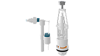 Арматура для смывного бачка универсальная с клапаном боковой подачи 4126N