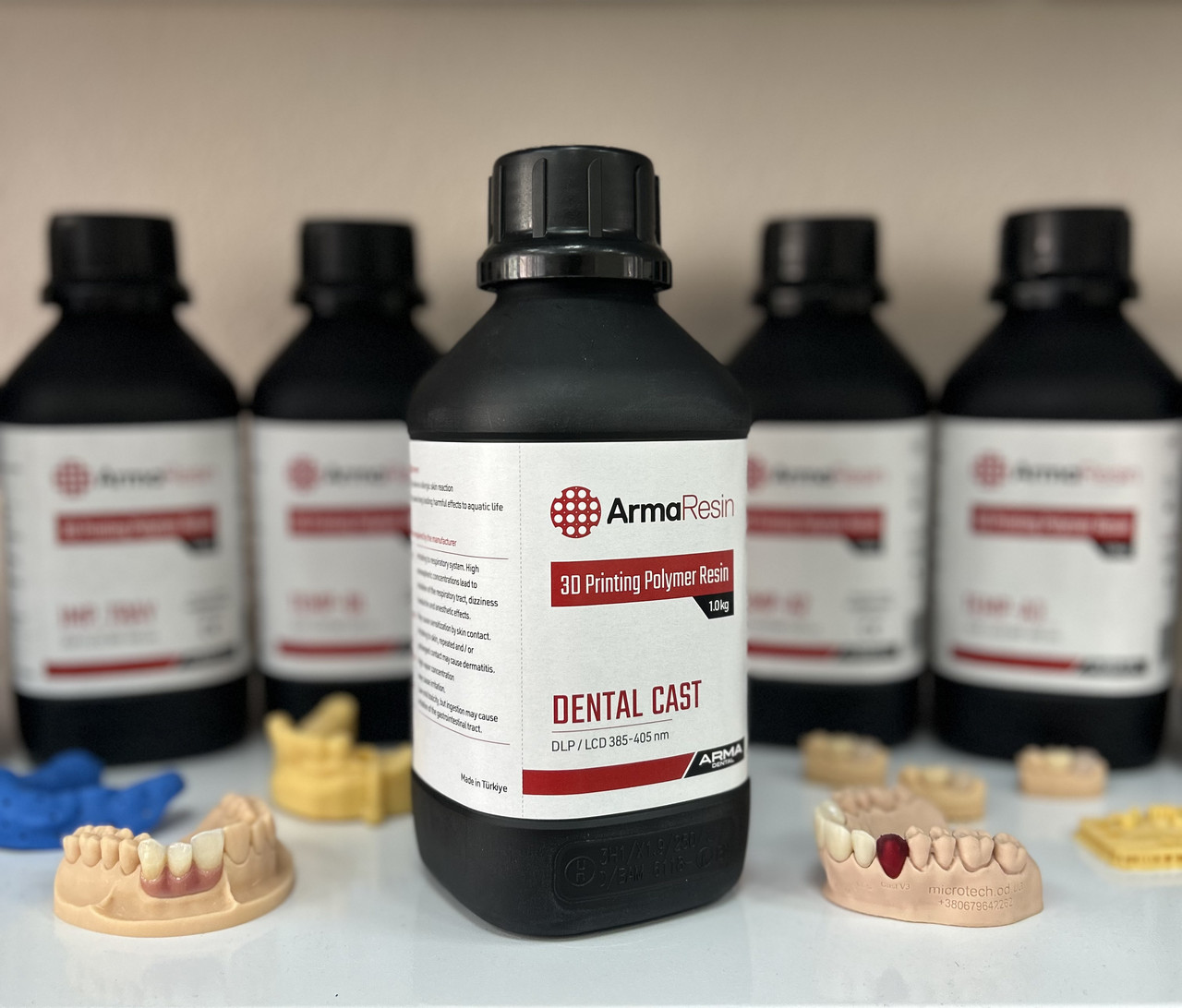 DENTAL CAST V 1.0 (ДЕНТАЛ КАСТ) стоматологическая фотополимерная смола ...