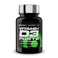 Витамины и минералы Scitec Vitamin D3 Forte, 100 капсул DS