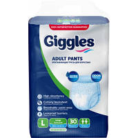 Подгузники для взрослых Giggles Large 100-150 см 30 шт 8680131204885 YTR