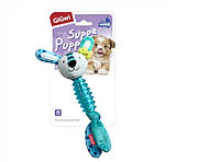 Игрушка для собак GiGwi Заяц с пищалкой Suppa Puppa 15 см Черный (75027) GT, код: 7687807
