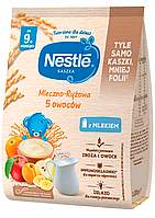 Молочно-рисовая каша Nestle 5 плодов для детей с 9 месяцев, 230 г