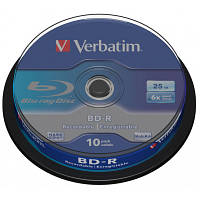 Диск BD Verbatim 25Gb 6x Cacke 10шт 43742 YTR