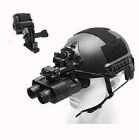 Прибор (бинокуляр) ночного видения NV8160 (до 400м) с креплением на голову и шлем