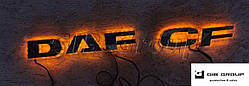 Led літери для DAF CF 105 жовтий