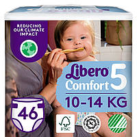 Подгузники Libero comfort 5 (10-14кг) 46шт