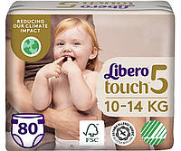 Подгузники Libero touch Швеция 5 (10-14кг) 80шт