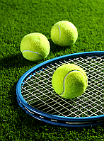 Тенісні м'ячі 3 шт, М'ячі для великого тенісу дитячі, Тренувальні тенісні м'ячі King-Becket Жовтий (K-01)