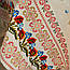 Скатертина для обіднього / кухонного столу - 100% бавовна, рогожка, квіти України / (150см * 110см), фото 7