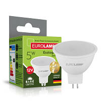 Лампочка Eurolamp LED SMD MR16 5W GU5.3 4000K 12V LED-SMD-05534 12 P YTR