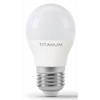 Лампочка TITANUM G45 6W E27 4100K 220V TLG4506274 YTR