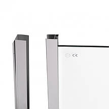 Душова кабіна Qtap Taurus CRM1011AC6 100х100х190 см без піддону скло прозоре розсувні двері, фото 6