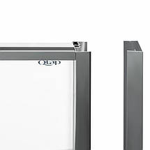 Душова кабіна Qtap Scorpio CRM10995-AC6 90х90х200 см без піддону хром скло прозоре розпашні двері, фото 6