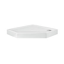 Набір Qtap душова кабіна Scorpio BLA10995-AC6 Clear 90x90х212 см багатогранна + піддон Diamond 309912, фото 4