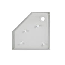 Набір Qtap душова кабіна Scorpio BLA10995-AC6 Clear 90x90х212 см багатогранна + піддон Diamond 309912, фото 6