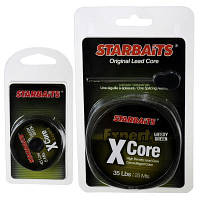 Повідцевий матеріал Starbaits X-CORE Weedy Green 35LB, 25 м 32.23.92 YTR