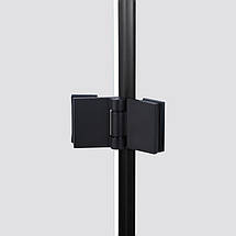 Душова кабіна Qtap Capricorn BLA10128RC6 120x80х190 см без піддону скло прозоре покриття CalcLess, фото 6